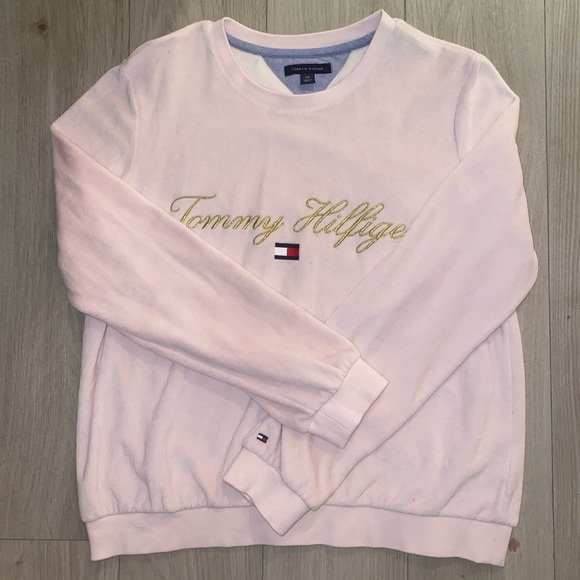 Pink Tommy Hilfiger sweatshirt - Picture 3 of 5